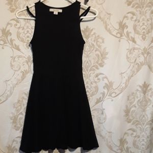Sleeveless skater Style dress black